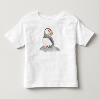 Puffin Gone Fishing Toddler T-Shirt
