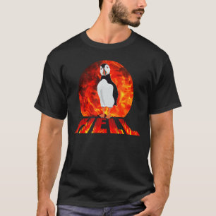 Puffin Hell Swearing Animal Pun T-Shirt
