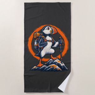 Puffin Hiker – Wild Trails Beach Towel