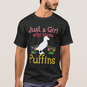 Puffin Just A Who Loves Puffins T-Shirt