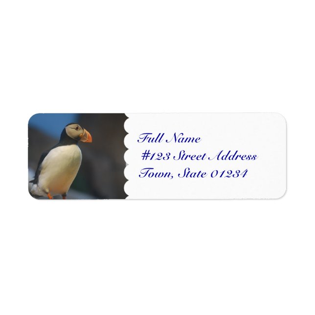 Puffin Mailing Labels (Front)