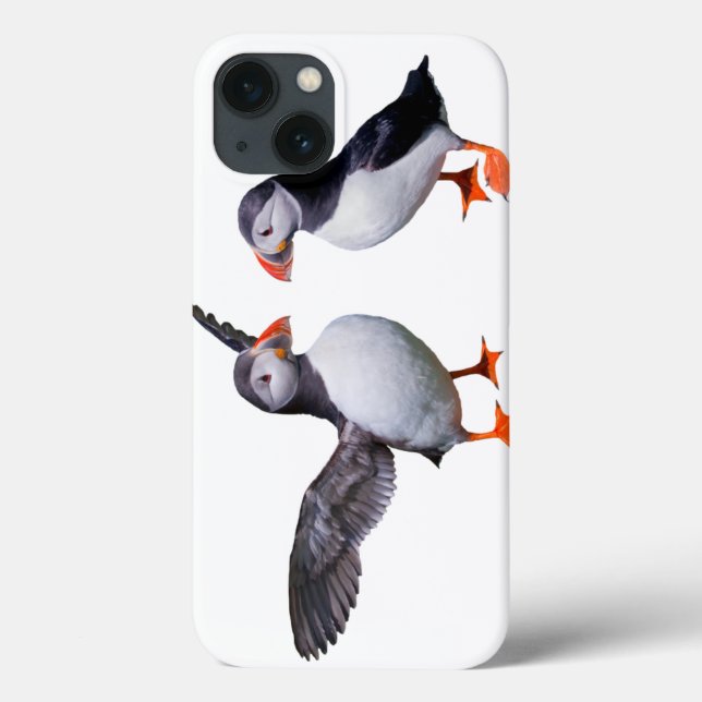 Puffin Pals iPad Mini Case (choose your colour) (Back)