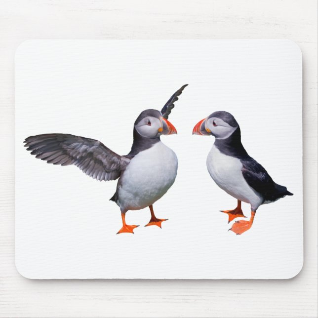 Puffin Pals Mousemat (choose colour) (Front)