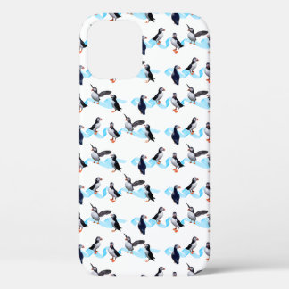 Puffin Party iPhone 12 Case
