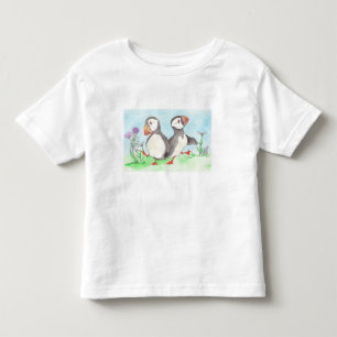 Puffin Polka Toddler T-Shirt