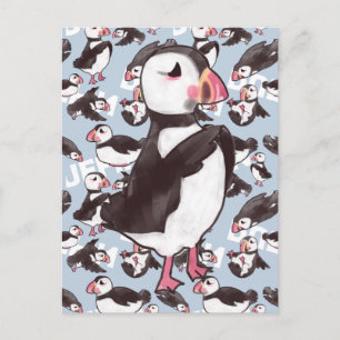 Puffin Postcard