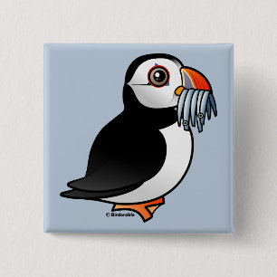 Puffin Prowess 15 Cm Square Badge