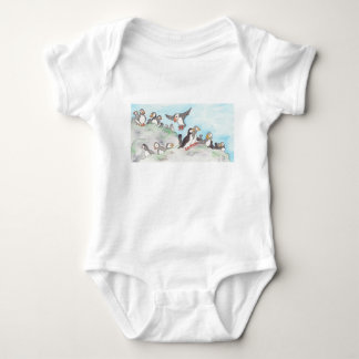 Puffin Rock Baby Bodysuit