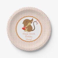 Puffin Rock Party Plate - Mossy