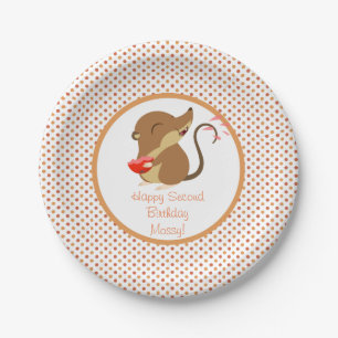 Puffin Rock Party Plate - Mossy