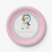 Puffin Rock Party Plate - Oona & Baba
