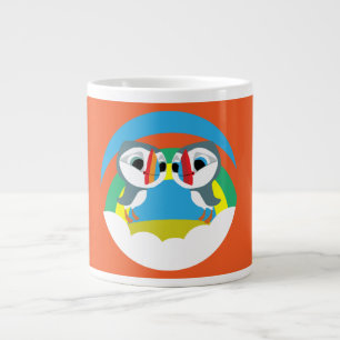 Puffin Rocks Large Coffee Mug