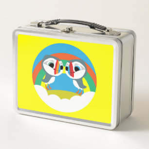 Puffin Rocks Metal Lunch Box