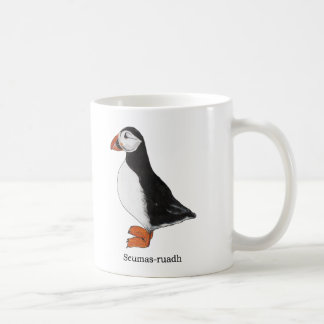 puffin / Seumas-ruadh Scottish Gaelic translation Coffee Mug