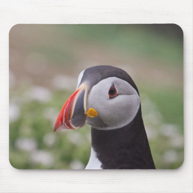 Puffin Side View Mouse Mat (Front)