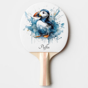 Puffin Splash, custom Ping Pong Paddle