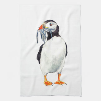 Puffin Tea Towel