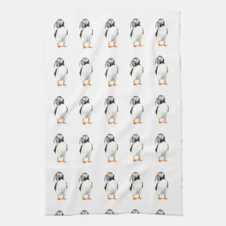 Puffin Tea towel