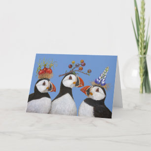 Puffin Trio card