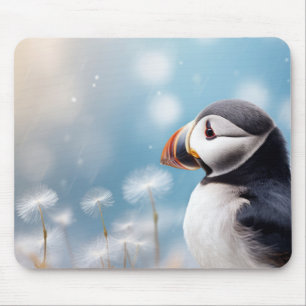 Puffin Wild Bird Animal Tranquil Peaceful  Mouse Mat