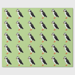 Puffin Wrapping Paper