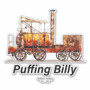 Puffing Billy Steam Train English Locomotive 
