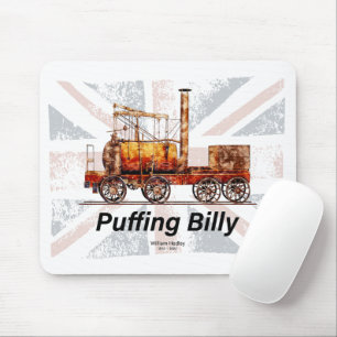 Puffing Billy Steam Train English Locomotive  Mouse Mat