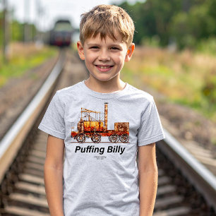 Puffing Billy Steam Train English Locomotive T-Shirt