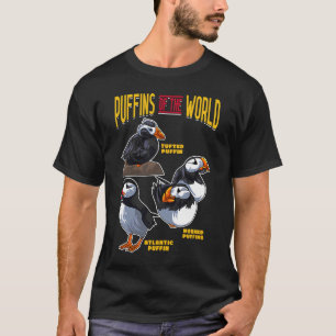 Puffins Animals of the World Puffin Bird Bird Own T-Shirt