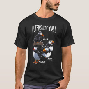 Puffins Animals of the World Puffin Bird Bird Owne T-Shirt