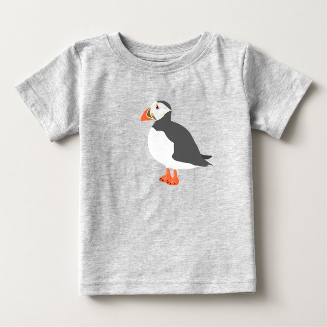 Puffins Baby Tshirt (Front)