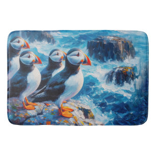 Puffins Bath Mat