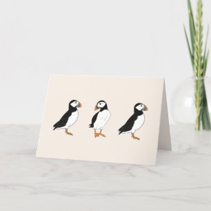 Puffin's Blank Card