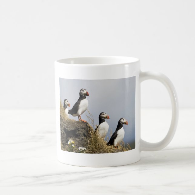 Puffins Coffee Mug (Right)