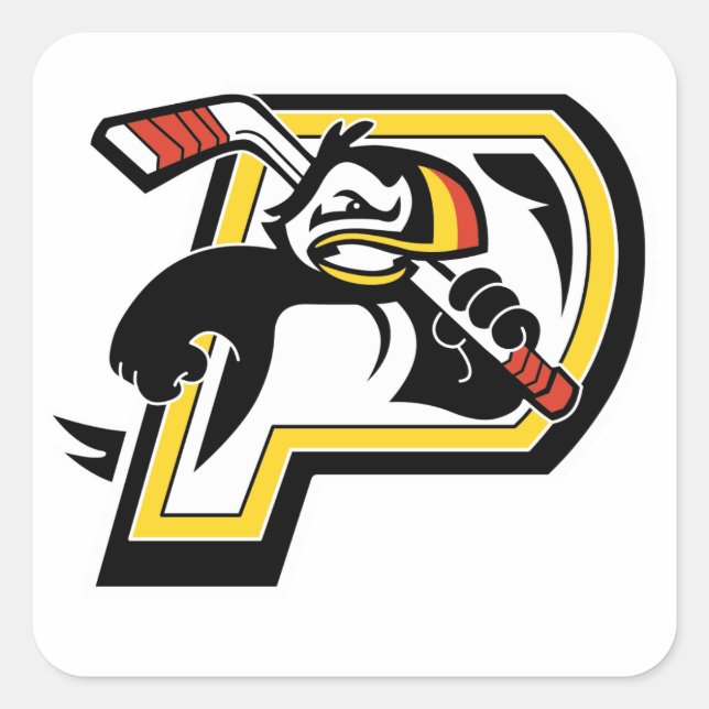 Puffins Hockey Club Logo Sticker (Front)