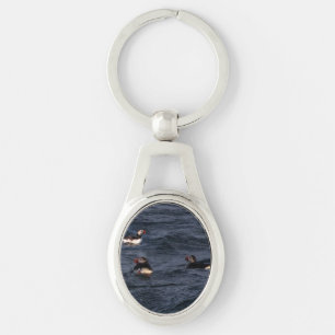 Puffins  key ring