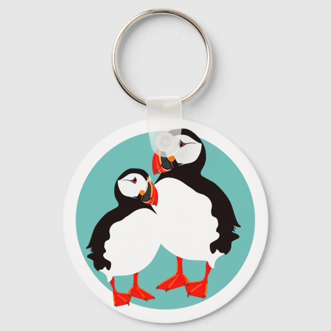 puffins key ring (Front)