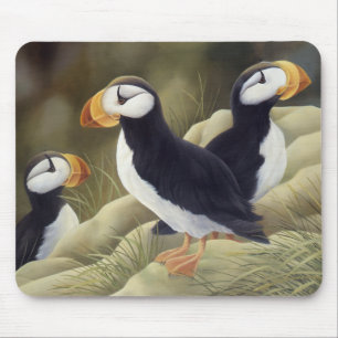 Puffins Mouse Mat