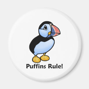 Puffins Rule! Magnet