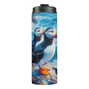 Puffins Thermal Tumbler