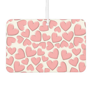 Puffy Heart Car Air Freshener