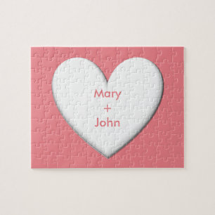 Puffy Heart Jigsaw Puzzle