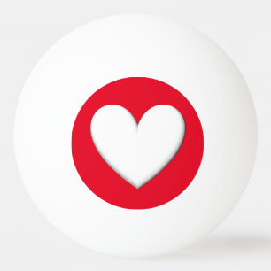 Puffy Heart Ping Pong Ball