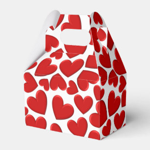 Puffy Hearts Favour Box