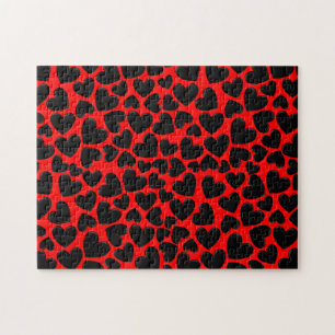Puffy Hearts Jigsaw Puzzle