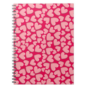 Puffy Hearts Notebook