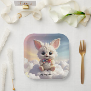 "Puffy Pal" Paper Plate