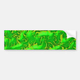 Puffy Swirl Bumper Sticker
