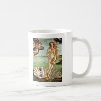 Pug 1 - Birth of Venus Coffee Mug