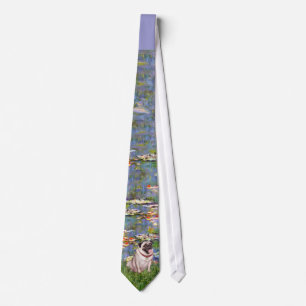 Pug 2 - Lilies 2 Tie
